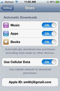 Image result for iPhone 4S Settings