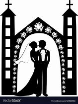 Image result for Wedding Silhouette SVG