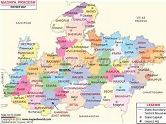 Image result for Madhya Pradesh Districts