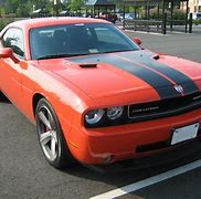 Image result for Orange Dodge Challenger