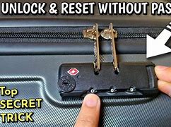 Image result for How to Unlock a Combination Lock Forgot Code
