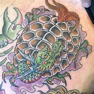 Image result for Dragon Turtle Tattoo Designs