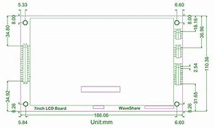 Image result for 7 Inch Screen Dimensions