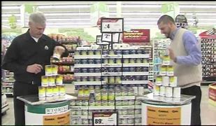 Image result for Can Stacking at Local Shop