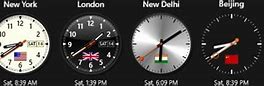 Image result for Sharp World Clock