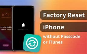 Image result for iTunes Factory Reset iPhone Forgot Passcode