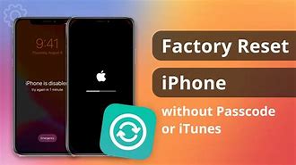 Image result for iPhone 5 Factory Reset without Password
