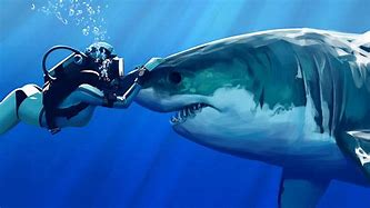 Image result for Great White Shark Digital Art