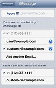 Image result for iMessage Contact Info