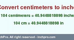 Image result for How Big Is 104 Cm