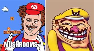 Image result for Mario Head Meme