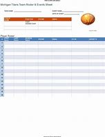 Image result for Basketball Lineup Sheet