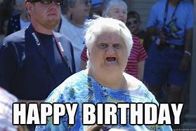 Image result for Old Lady Computer Birthday Meme