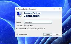Image result for Remote Desktop Connection