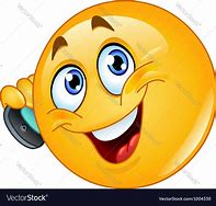 Image result for Emoji Talking On the Phone Cartoon