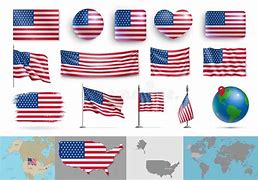 Image result for American Flags in Different Shapes