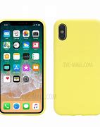 Image result for iPhone X Silicone Case Yellow