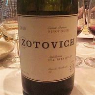 Image result for Zotovich Pinot Noir