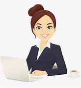 Image result for Women Working in Office Cartoon