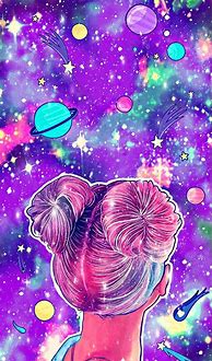 Image result for Galaxy Cute Girl Drawings
