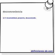 Image result for desconveniencia