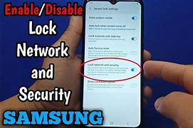 Image result for Samsung Network Lock