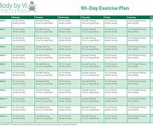 Image result for 90 Day Workout Challenge Calendar