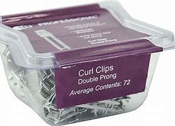 Image result for Double Curl Clips for Salons