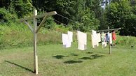Image result for Homemade Outdoor Clothesline