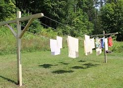 Image result for How to Build a Clothesline