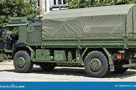 Image result for Millitary Truck in City
