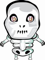Image result for Halloween Skeleton Cartoon