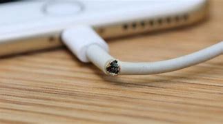 Image result for Frayed iPhone Charger