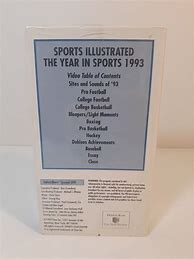 Image result for The Year in Sports 1993 VHS