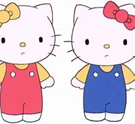 Image result for Hello Kitty and Mimmy