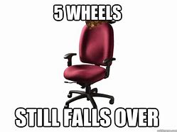 Image result for Bad Office Chair Meme