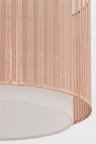 Image result for Navy Rose Gold Lamp Shade