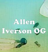 Image result for Allen Iverson Blue
