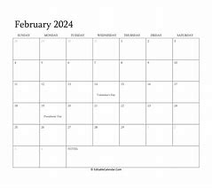 Image result for February Editable Calendar