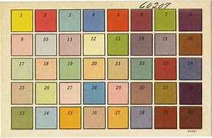 Image result for My Pillow Color Chart
