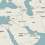 Image result for Map of Israel and Middle East Countries