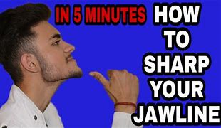 Image result for How to Make Jawline Sharper