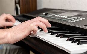 Image result for Playing Piano Keyboard