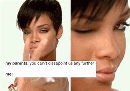 Image result for Rihanna Meme Wink