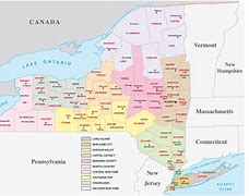Image result for New York State Regions Map