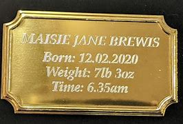Image result for Message Metal Plate