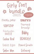 Image result for Decorative Girly Fonts
