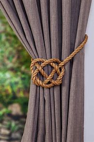Image result for Picture of Antique Tie Back for Curtains
