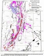 Image result for Fault Lines in Utah Map