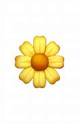 Image result for iPhone Yellow Flower Emoji